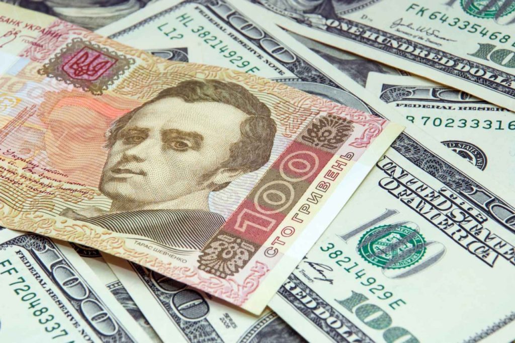Обвал украинской валюты