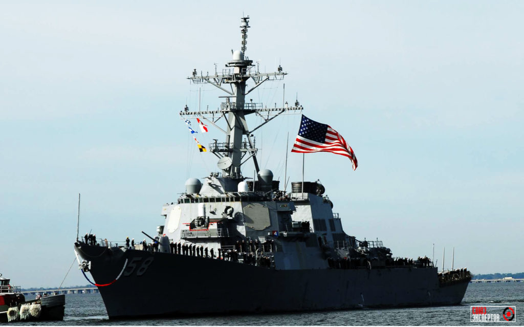 Роль кораблей США