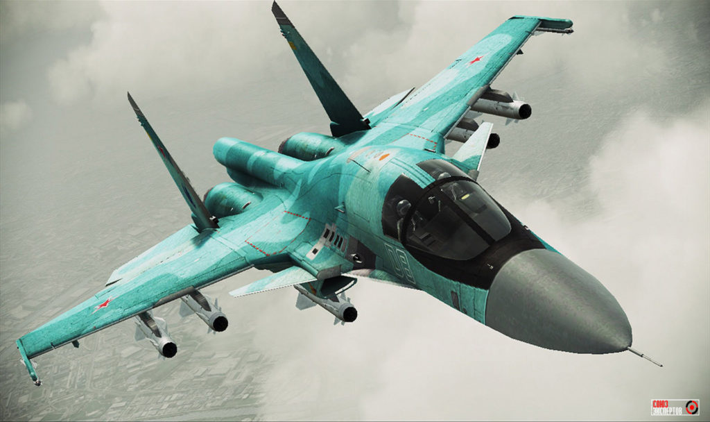 Су-34 захватили F-16
