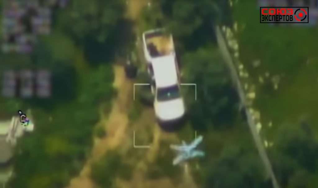 Министерство обороны опубликовало видео, показавшее в действии дроны-камикадзе применяемые в Сирии